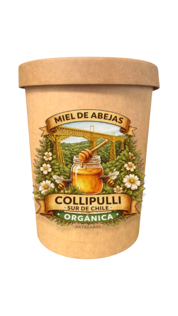 🐝 Miel de Abejas Orgánica de Collipulli 1kilo – Sur de Chile